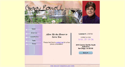 Desktop Screenshot of ginnypowell.com